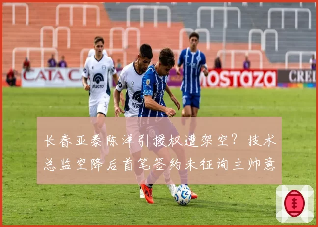 长春亚泰陈洋引援权遭架空?技术总监空降后首笔签约未征询主帅意见