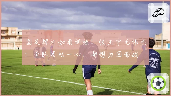 国足挥汗如雨训练！张玉宁毛伟杰：全队团结一心，都想为国而战